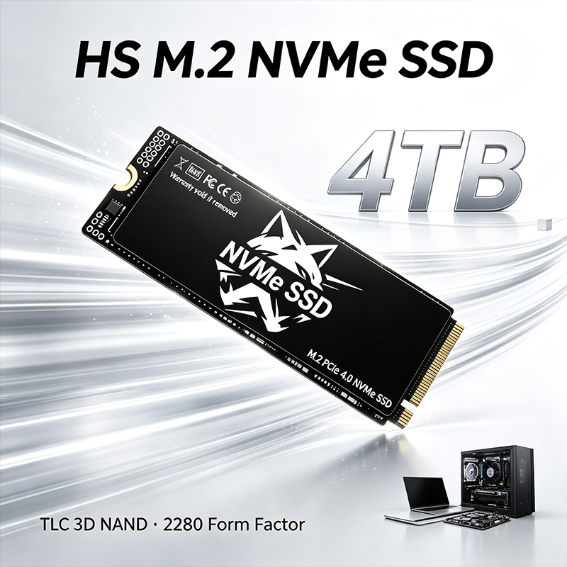 Pc Gaming Second - HS M.2 NVMe SSD TLC 3D