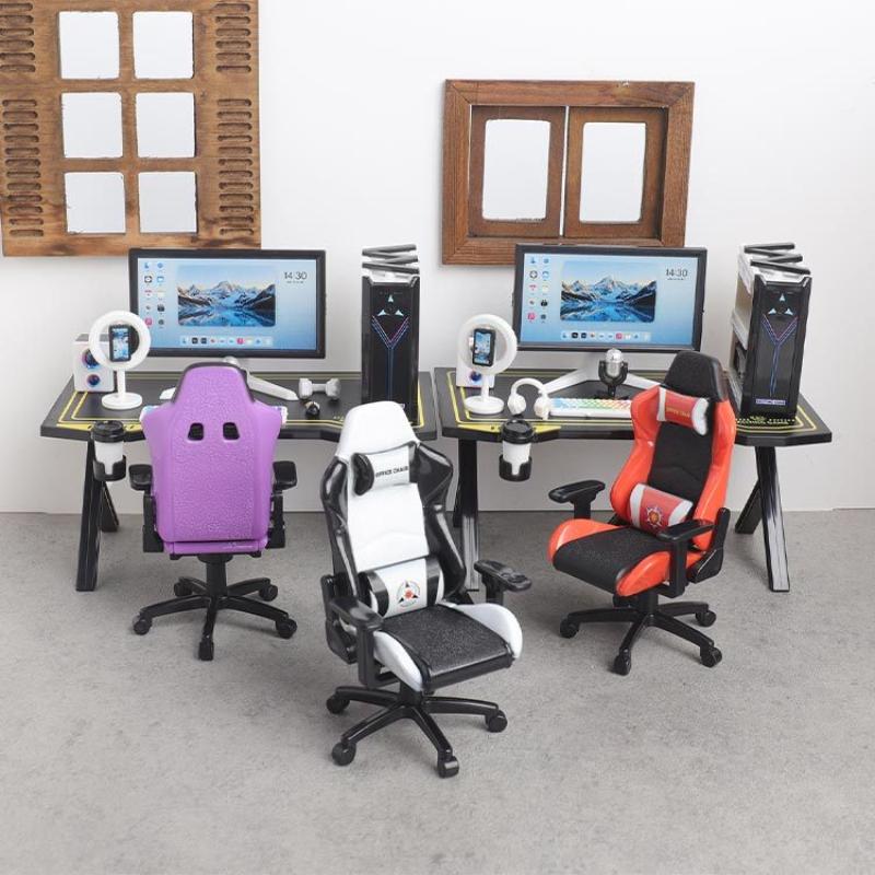 Pc Gaming Y Monitor - Set di Scrivania e Sedia da
