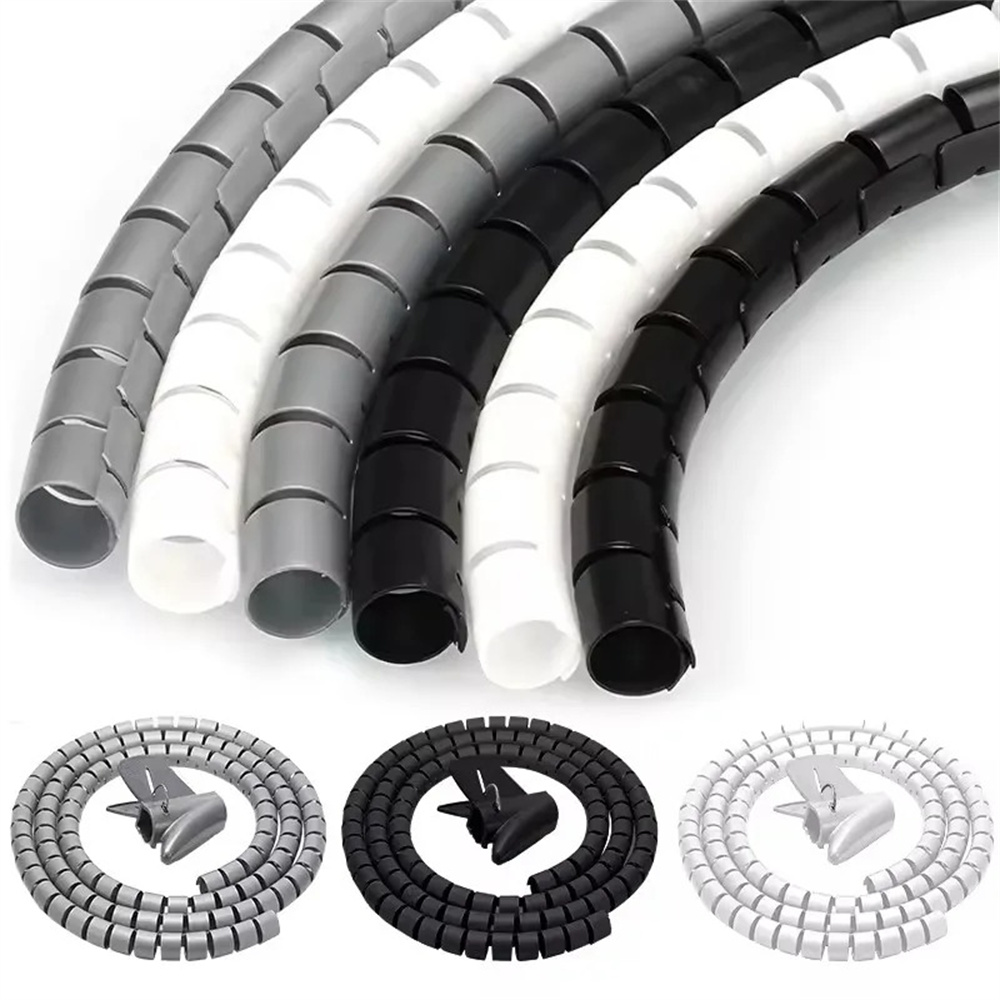 Desk Cable Organizer - Organizzatore di Cavi Flessibile a Spirale