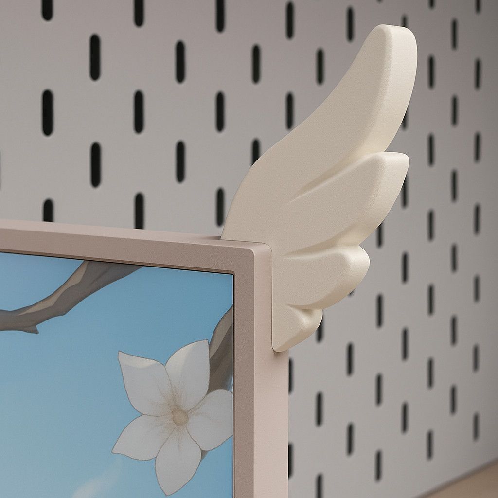 Pc Gaming Y Monitor - Simpatico ornamento per monitor a forma