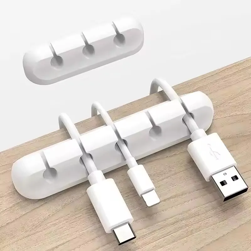 Desk Cable Organizer - Organizzatore di Cavi USB in Silicone,