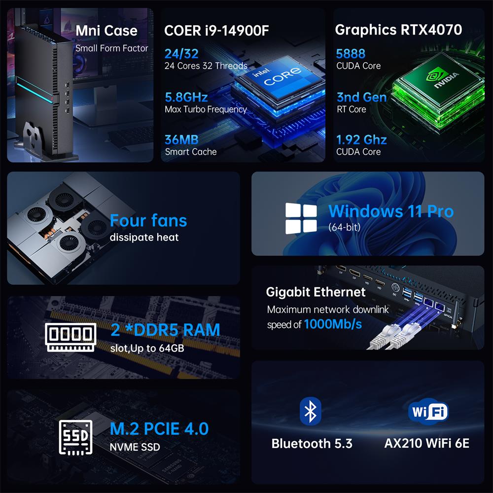 Msecore MV300 14a Generazione  - Pc Gaming I5 recensione e prezzo