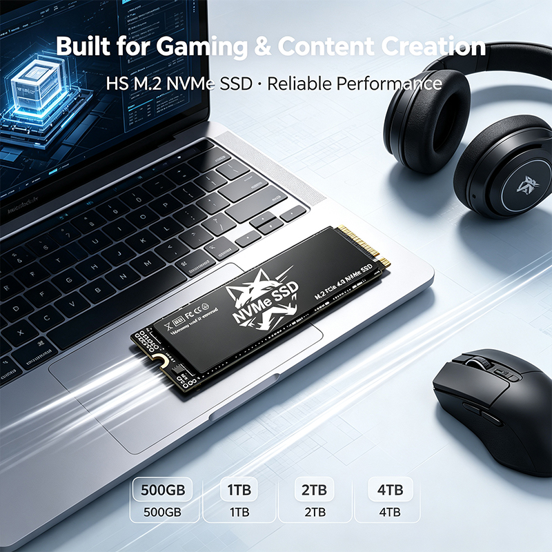 HS M.2 NVMe SSD TLC 3D NAND 22 - Pc Gaming Second recensione e prezzo