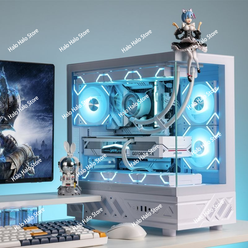 Custodia per PC ATX Seaview bi - Pc Gaming White recensione e prezzo