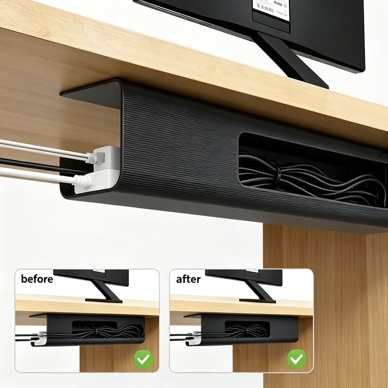 Organizzatore di Cavi da 40cm  - Desk Cable Organizer recensione e prezzo