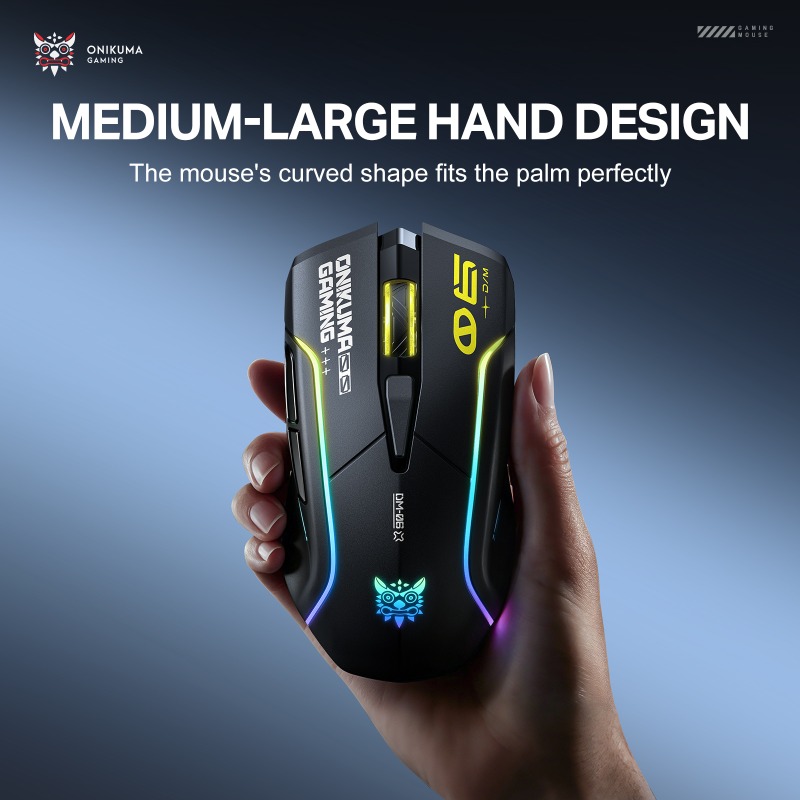 Mouse da Gaming ONIKUMA DM06 c - Pc Gaming Entry Level recensione e prezzo