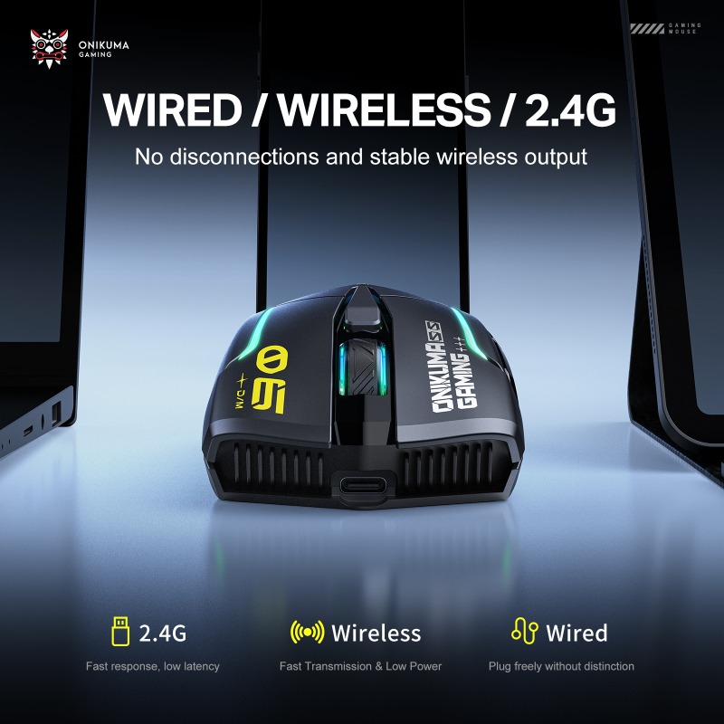 Mouse da Gaming ONIKUMA DM06 c - Pc Gaming Entry Level recensione e prezzo
