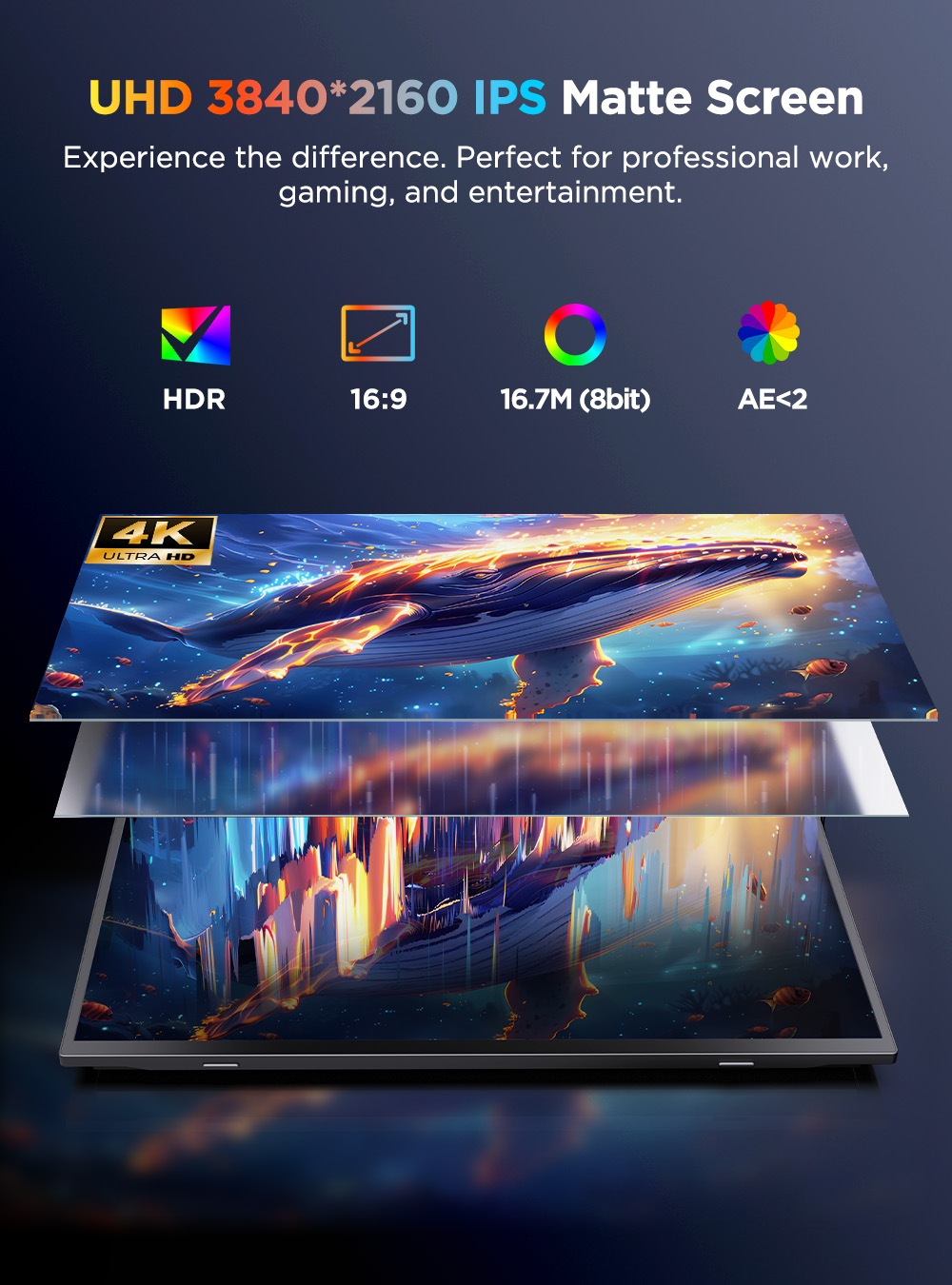 Monitor Portatile UPERFECT 4K  - Pc Gaming Y Monitor recensione e prezzo