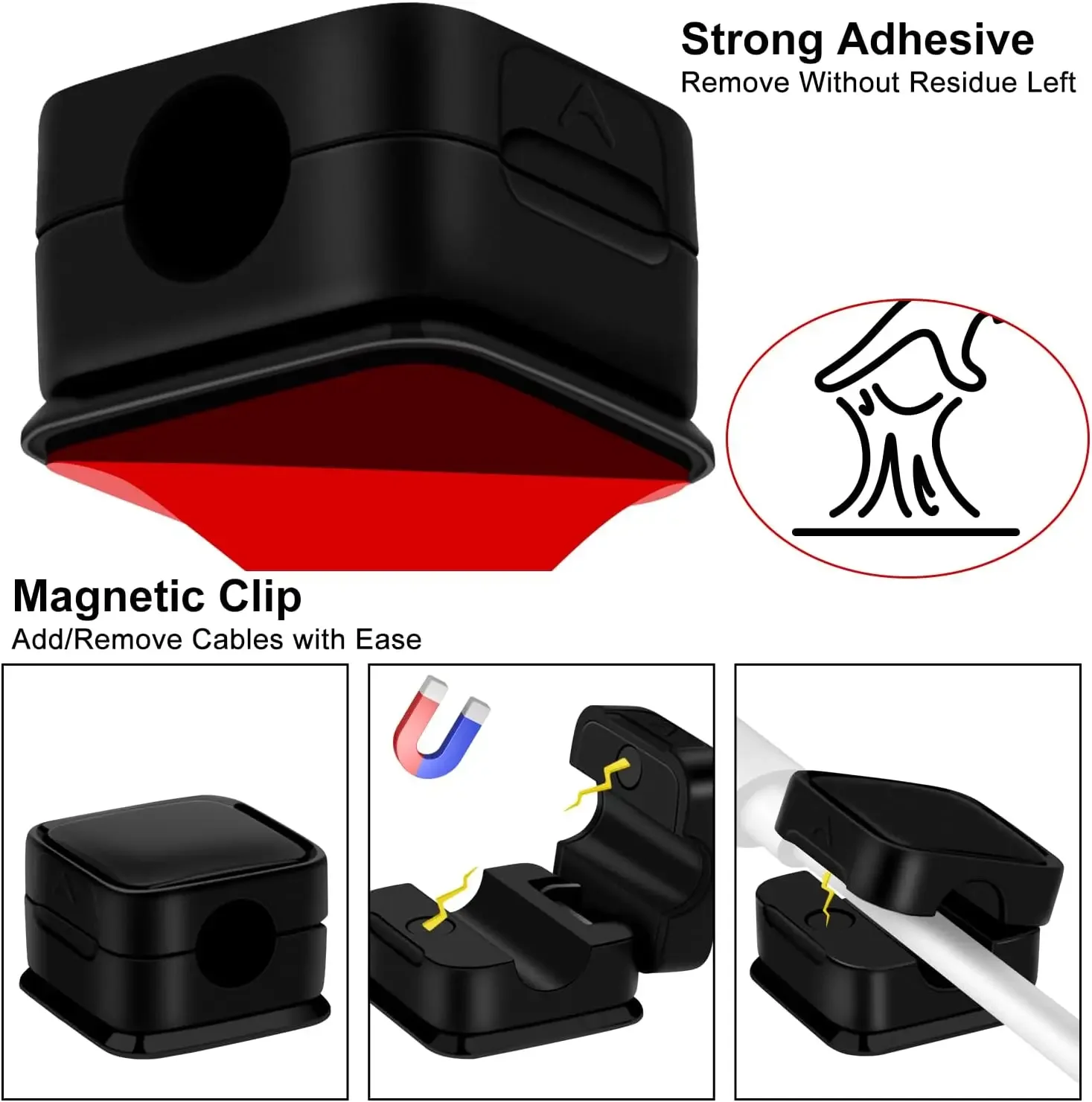 Mini organizer magnetico per c - Desk Cable Organizer recensione e prezzo