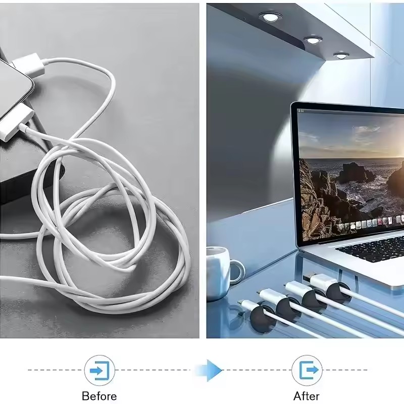 5/50 Pezzi Mini Organizzatore  - Desk Cable Organizer recensione e prezzo