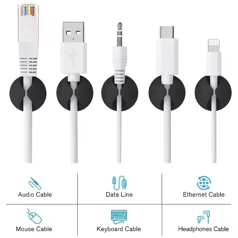 5/50 Pezzi Mini Organizzatore  - Desk Cable Organizer recensione e prezzo