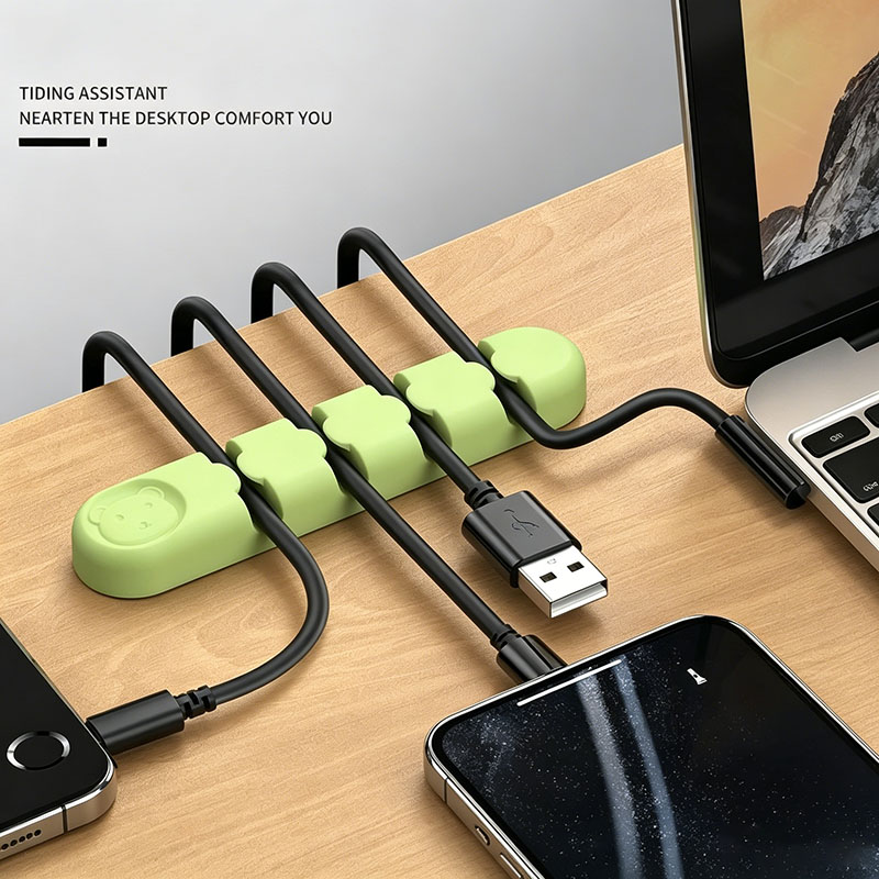 Organizzatore di Cavi in Silic - Desk Cable Organizer recensione e prezzo