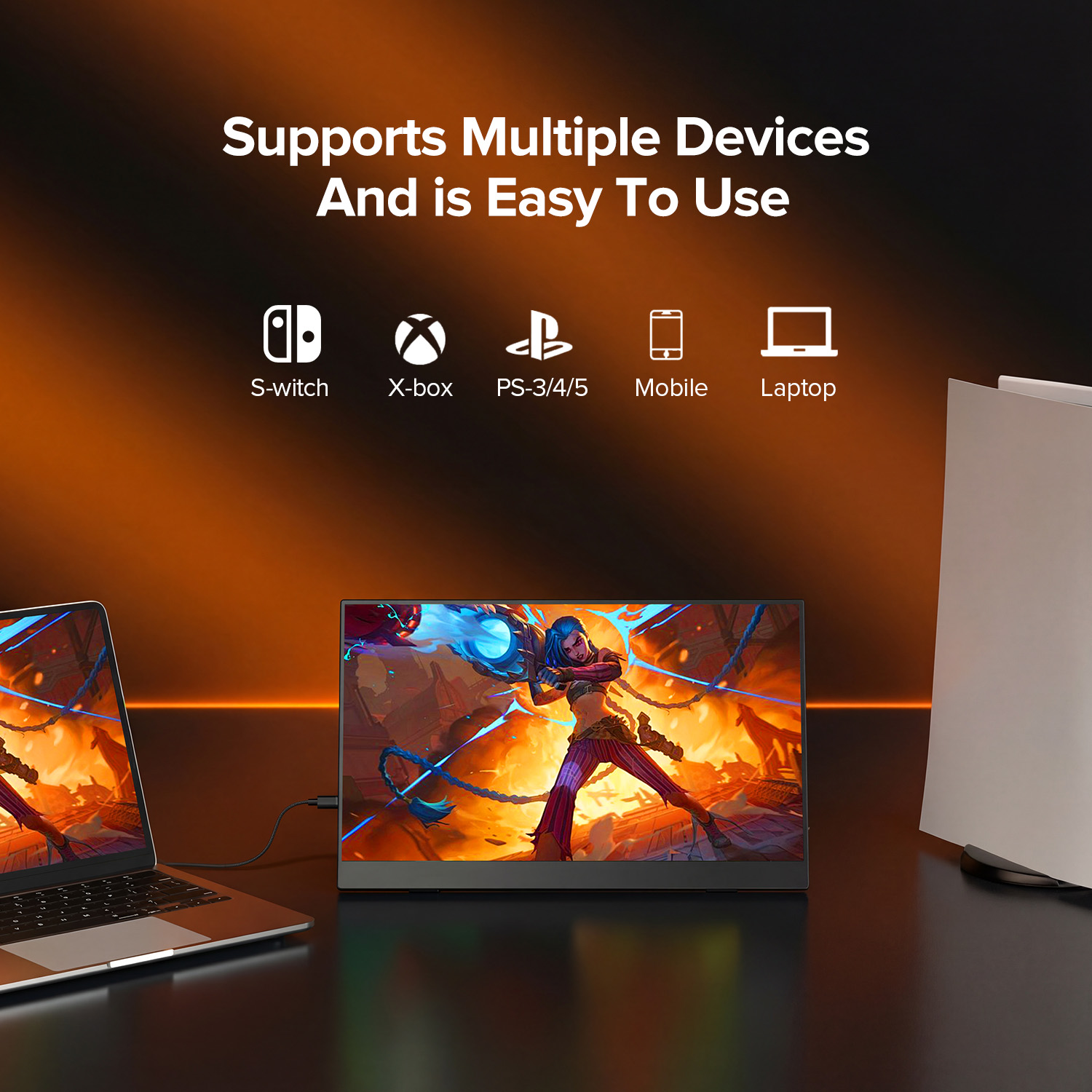 UPERFECT Monitor portatile da  - Pc Gaming Y Monitor recensione e prezzo