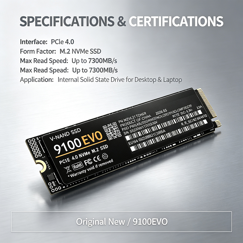 SSD 9100 EVO M.2 2280 NVMe PCI - Pc Gaming Second recensione e prezzo