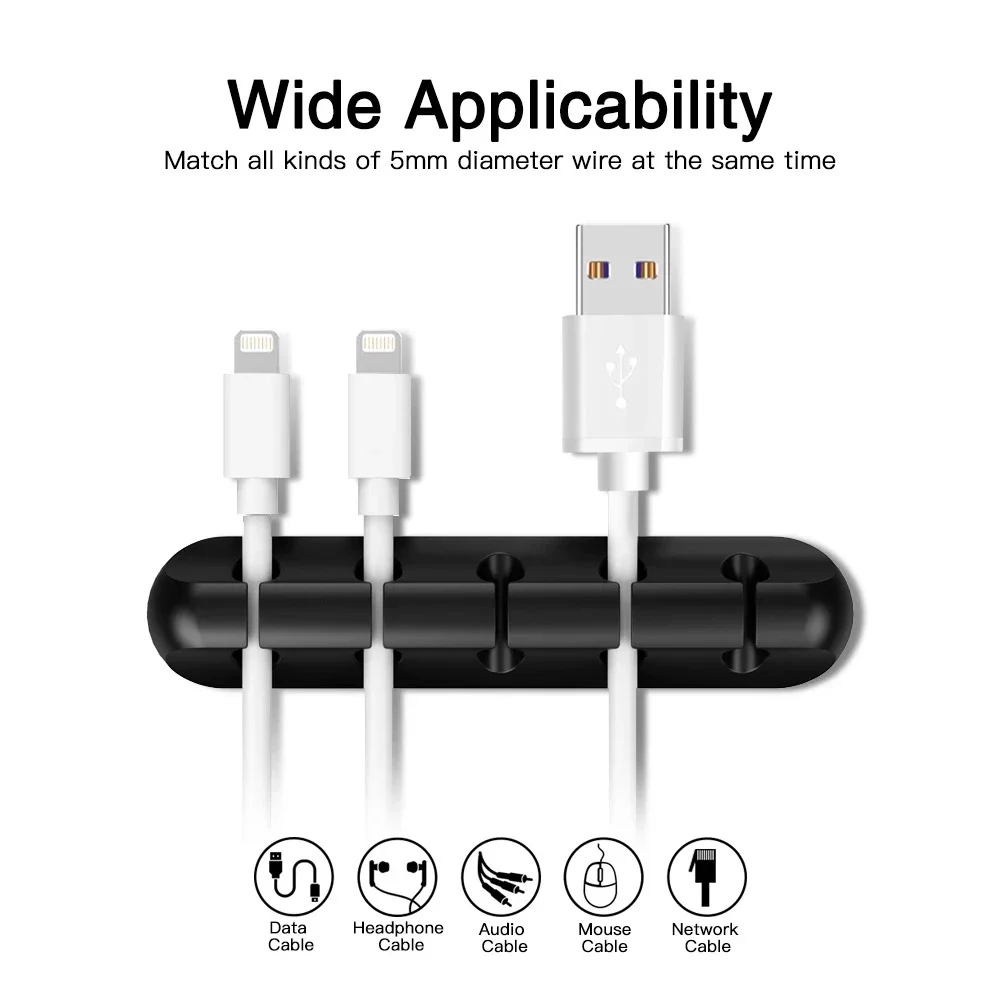 Organizzatore di Cavi USB in S - Desk Cable Organizer recensione e prezzo