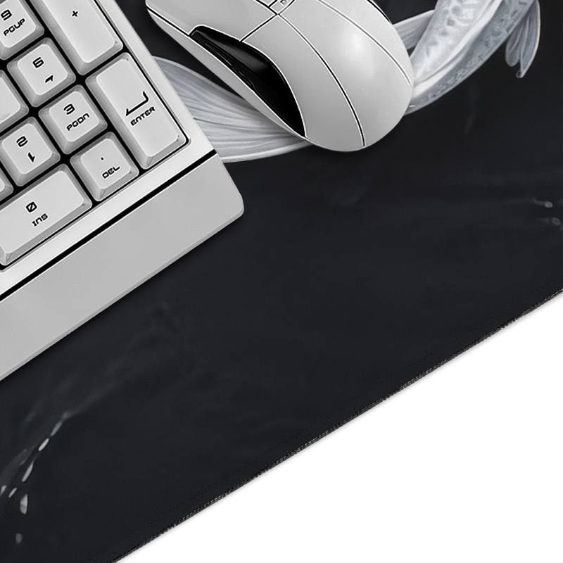 Tappetino per Mouse XL Nero e  - Pc Gaming White recensione e prezzo