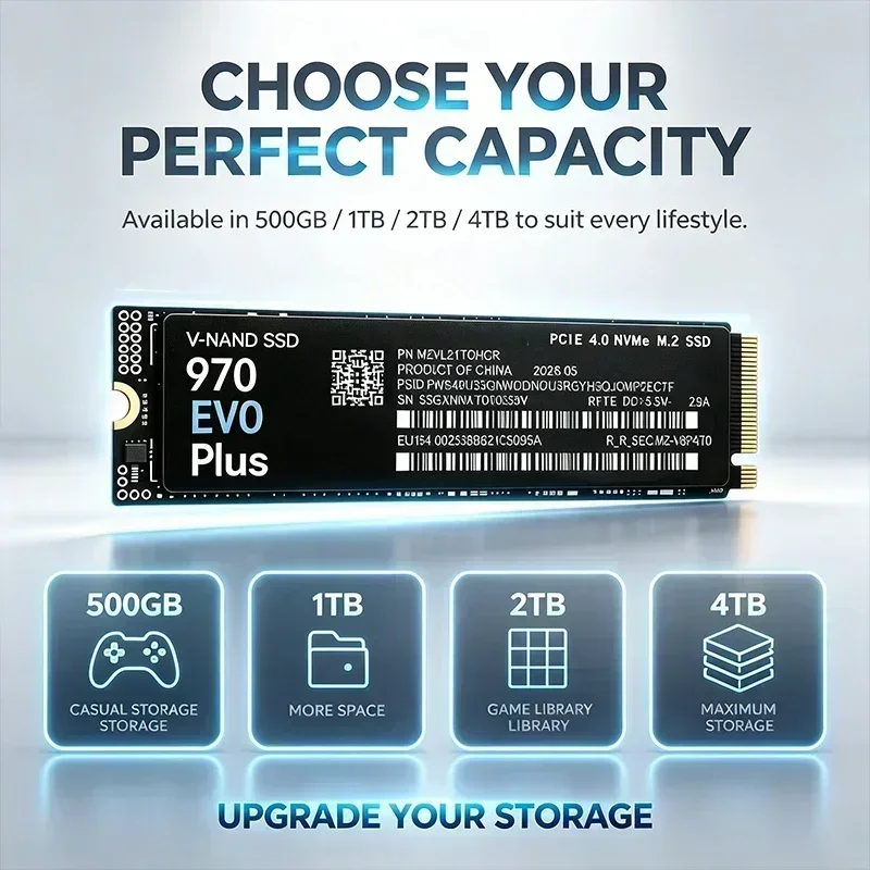 970 EVO Plus 7300MB/s 1TB 2TB  - Pc Gaming Second recensione e prezzo